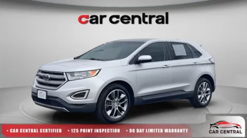 Silver 2016 Ford Edge Titanium for sale in Milford, CT