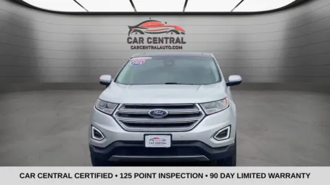 Silver 2016 Ford Edge Titanium for sale in Milford, CT
