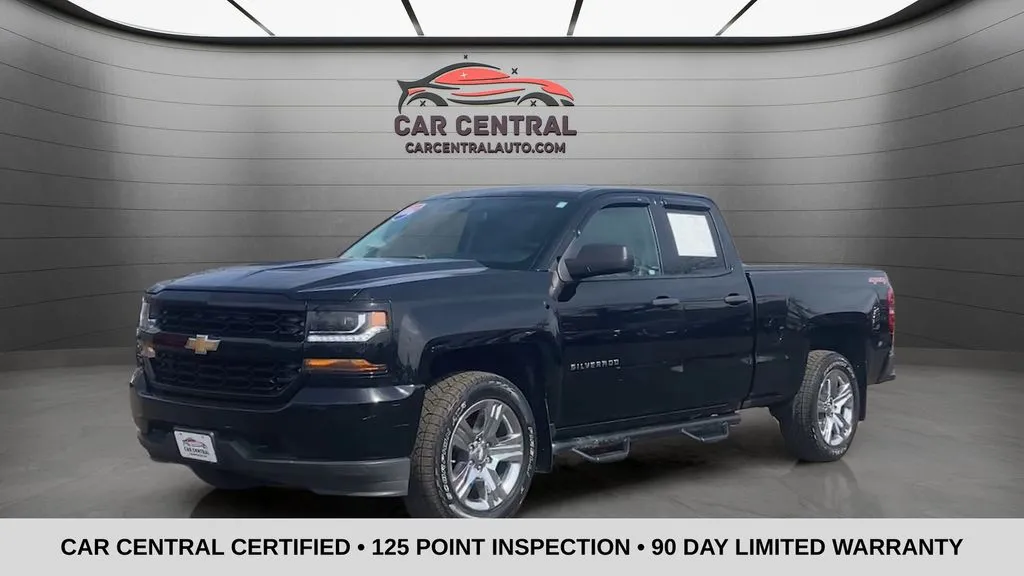 Black 2016 Chevrolet Silverado 1500 Custom for sale in Milford, CT