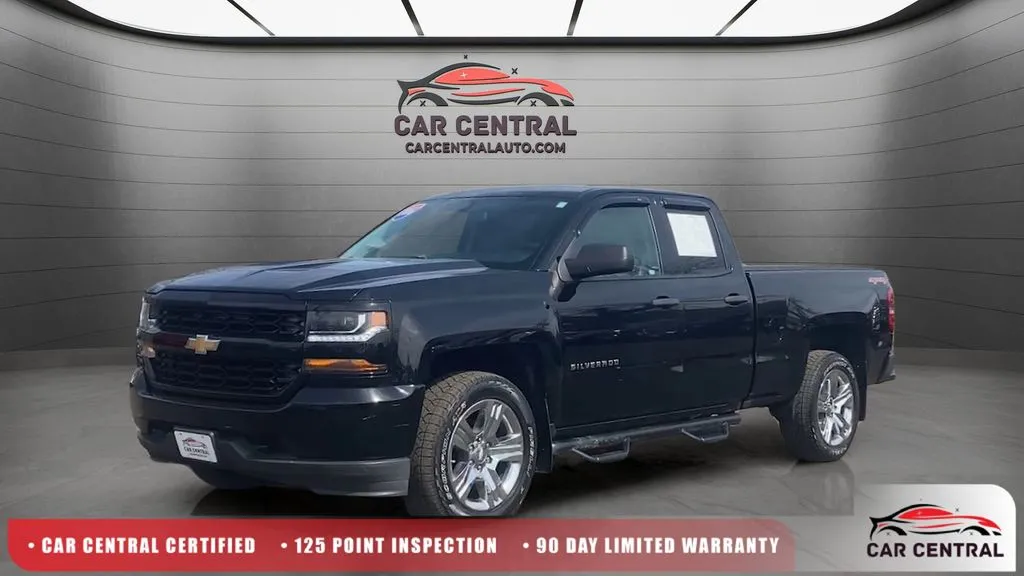 Black 2016 Chevrolet Silverado 1500 Custom for sale in Milford, CT