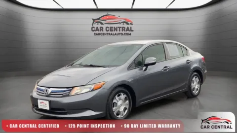Gray 2012 Honda Civic Hybrid for sale in Milford, CT