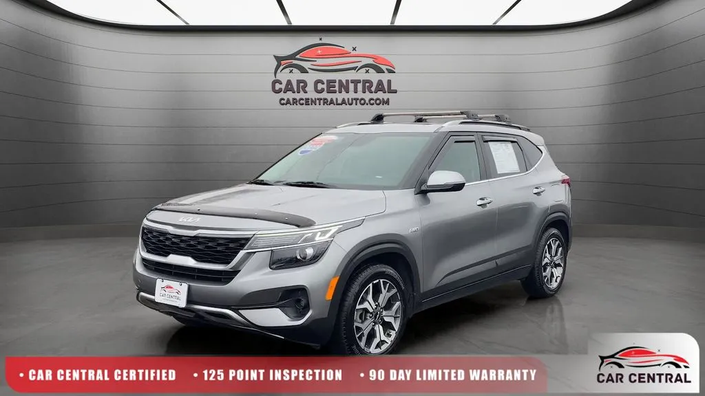Gray 2022 Kia Seltos EX for sale in Milford, CT