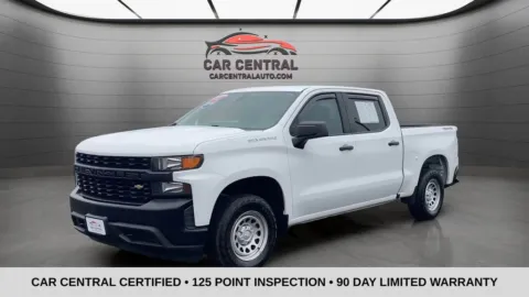 White 2019 Chevrolet Silverado 1500 WT for sale in Milford, CT