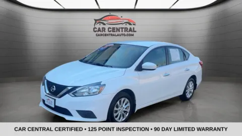 White 2017 Nissan Sentra S for sale in Milford, CT