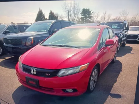Red 2012 Honda Civic Si for sale in Milford, CT