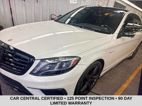 White 2015 Mercedes-Benz S-Class S 63 AMG for sale in Milford, CT