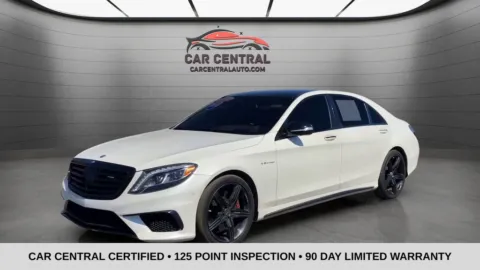 White 2015 Mercedes-Benz S-Class S 63 AMG for sale in Milford, CT