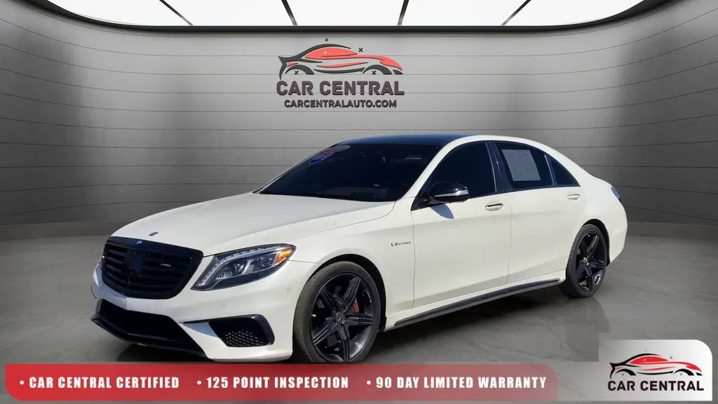 White 2015 Mercedes-Benz S-Class S 63 AMG for sale in Milford, CT