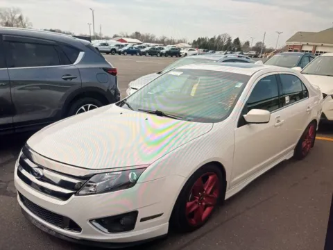 White 2012 Ford Fusion Sport for sale in Milford, CT