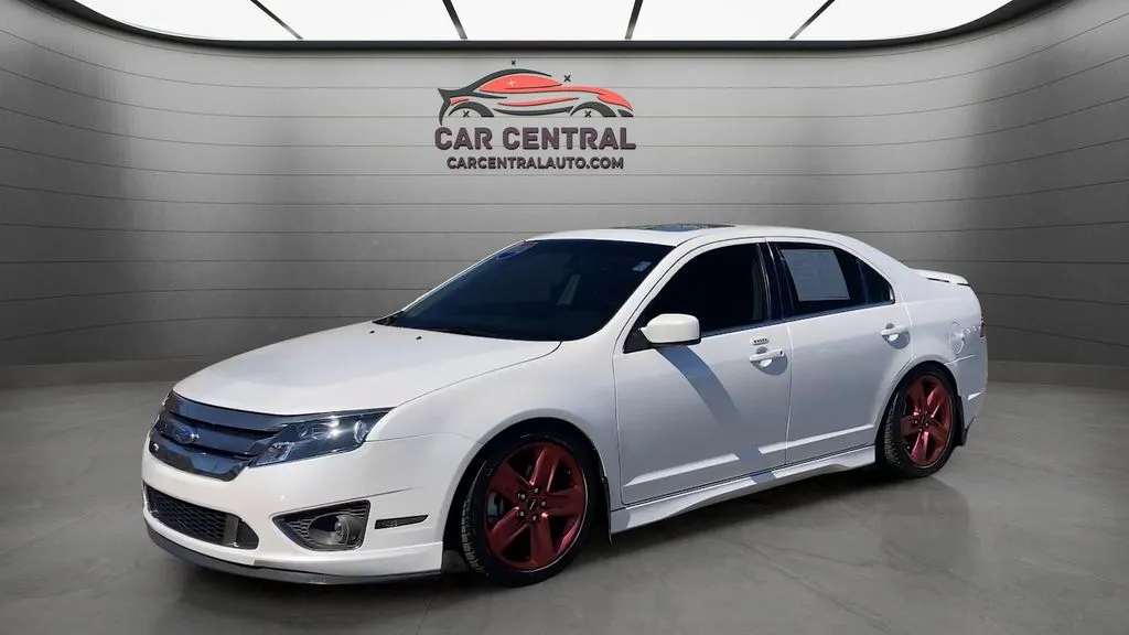 White 2012 Ford Fusion Sport for sale in Milford, CT