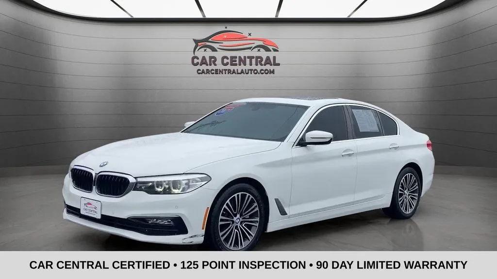 White 2017 BMW 5 Series 530i for sale in Milford, CT