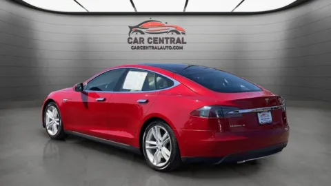 Another view of 2015 Tesla Model S 85D for sale in Milford, CT at Car Central Milford