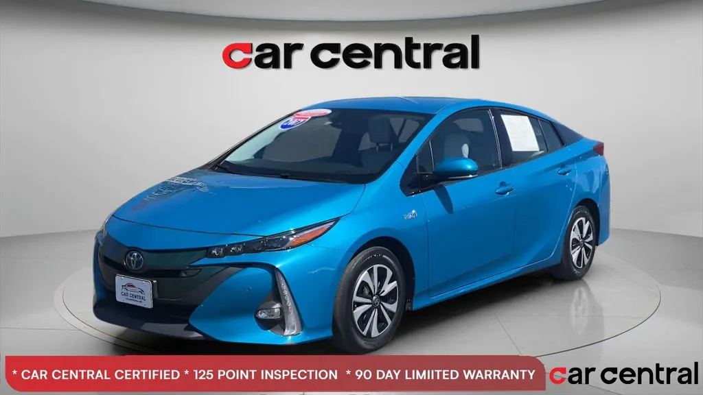 Blue 2017 Toyota Prius Prime Advanced for sale in Milford, CT
