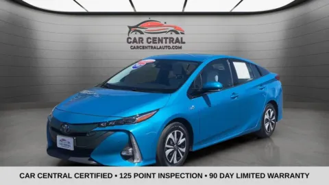 Blue 2017 Toyota Prius Prime Advanced for sale in Milford, CT