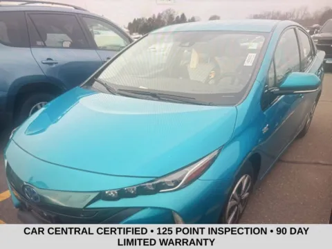 Blue 2017 Toyota Prius Prime Advanced for sale in Milford, CT