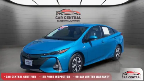 Blue 2017 Toyota Prius Prime Advanced for sale in Milford, CT