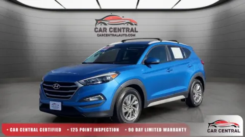 Blue 2018 Hyundai Tucson SEL Plus for sale in Milford, CT