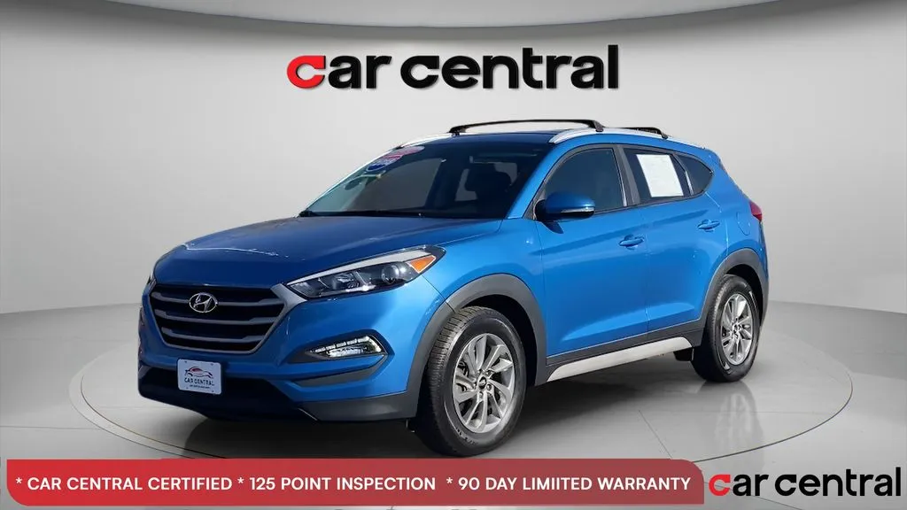 Blue 2018 Hyundai Tucson SEL Plus for sale in Milford, CT
