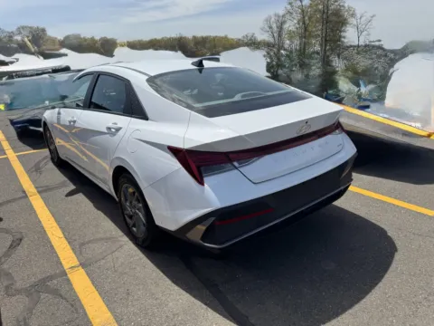 Another view of 2024 Hyundai ELANTRA Hybrid Blue for sale in Milford, CT at Car Central Milford