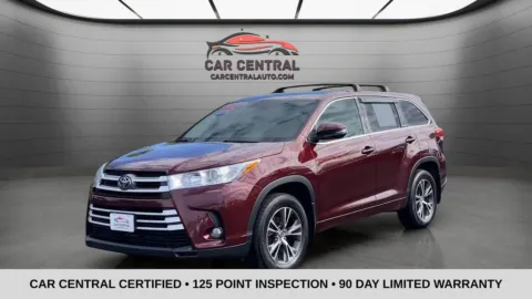 Red 2018 Toyota Highlander LE Plus for sale in Milford, CT