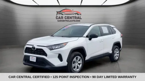 White 2021 Toyota RAV4 LE for sale in Milford, CT