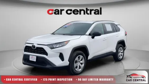 White 2021 Toyota RAV4 LE for sale in Milford, CT