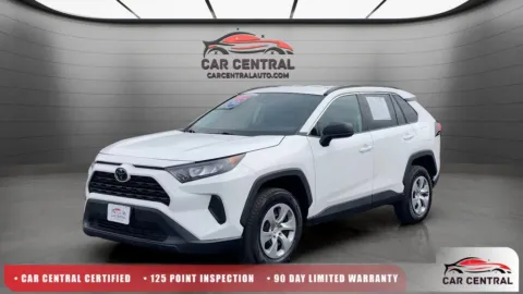 White 2021 Toyota RAV4 LE for sale in Milford, CT