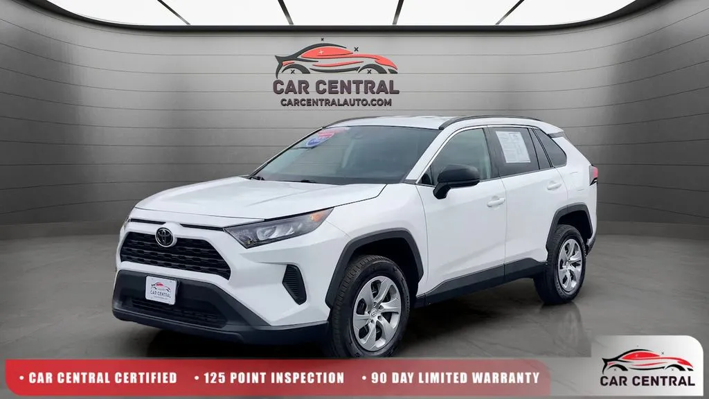 White 2021 Toyota RAV4 LE for sale in Milford, CT