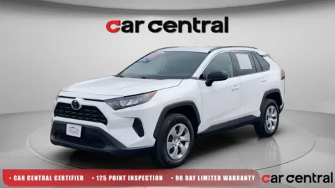 White 2021 Toyota RAV4 LE for sale in Milford, CT