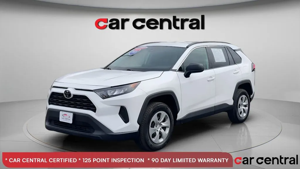 White 2021 Toyota RAV4 LE for sale in Milford, CT