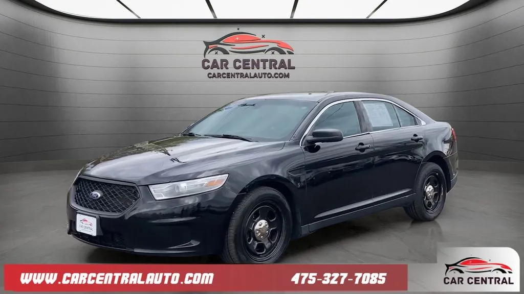 Black 2013 Ford Sedan Police Interceptor for sale in Milford, CT