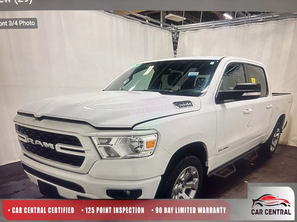 White 2022 Ram 1500 Big Horn/Lone Star for sale in Milford, CT