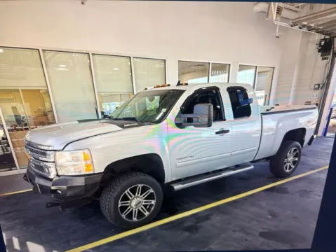 Silver 2013 Chevrolet Silverado 2500HD LT for sale in Milford, CT