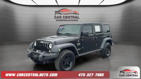 Black 2012 Jeep Wrangler Unlimited Rubicon for sale in Milford, CT