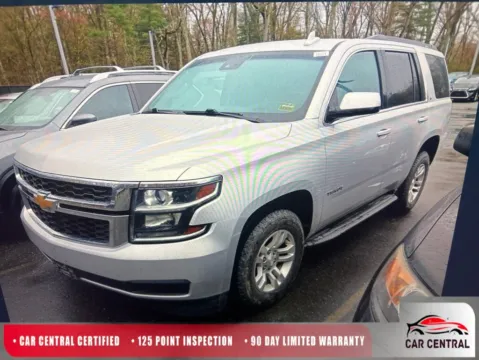 Silver 2017 Chevrolet Tahoe LT for sale in Milford, CT