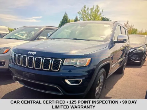 Blue 2017 Jeep Grand Cherokee Limited for sale in Milford, CT