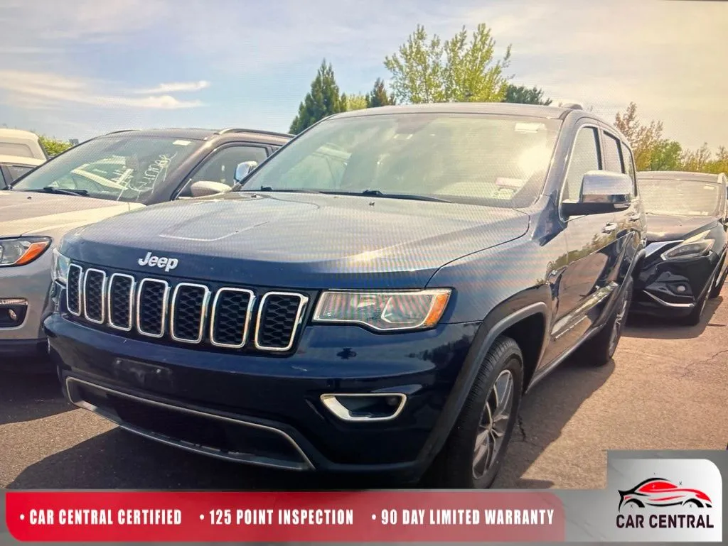 Blue 2017 Jeep Grand Cherokee Limited for sale in Milford, CT