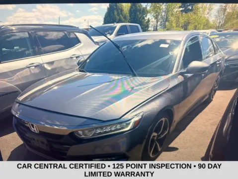 Gray 2018 Honda Accord Sport for sale in Milford, CT