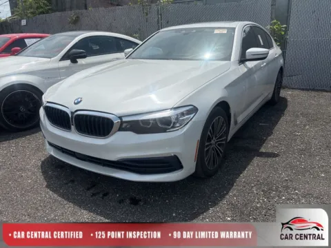 White 2019 BMW 5 Series 540i xDrive for sale in Milford, CT