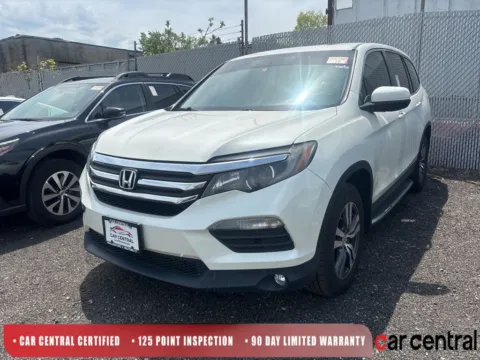 White 2017 Honda Pilot EX-L for sale in Milford, CT