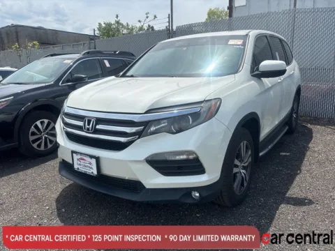 White 2017 Honda Pilot EX-L for sale in Milford, CT