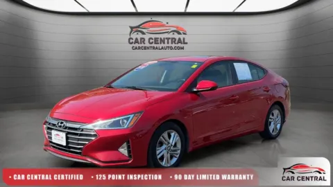 Red 2020 Hyundai Elantra Value Edition for sale in Milford, CT