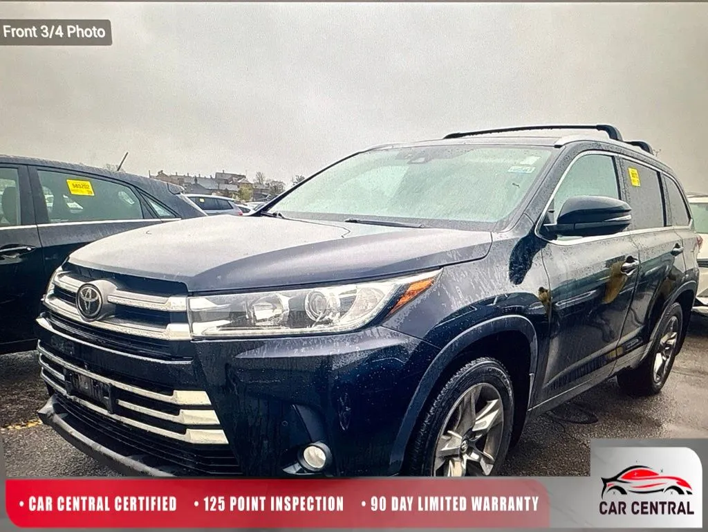 Black 2018 Toyota Highlander Limited Platinum for sale in Milford, CT