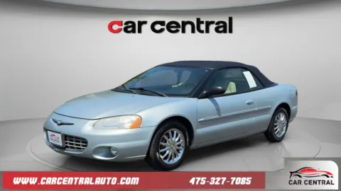 Black 2002 Chrysler Sebring Limited for sale in Milford, CT