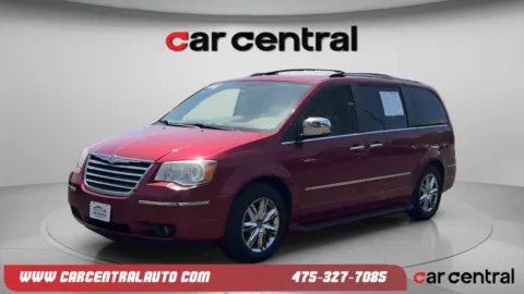 Red 2010 Chrysler Town & Country Limited for sale in Milford, CT