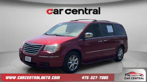 Red 2010 Chrysler Town & Country Limited for sale in Milford, CT
