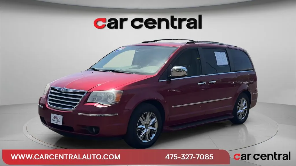 Red 2010 Chrysler Town & Country Limited for sale in Milford, CT
