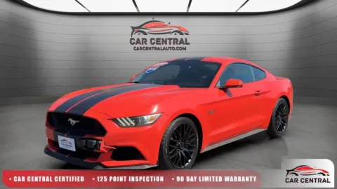 Orange 2016 Ford Mustang GT Premium for sale in Milford, CT