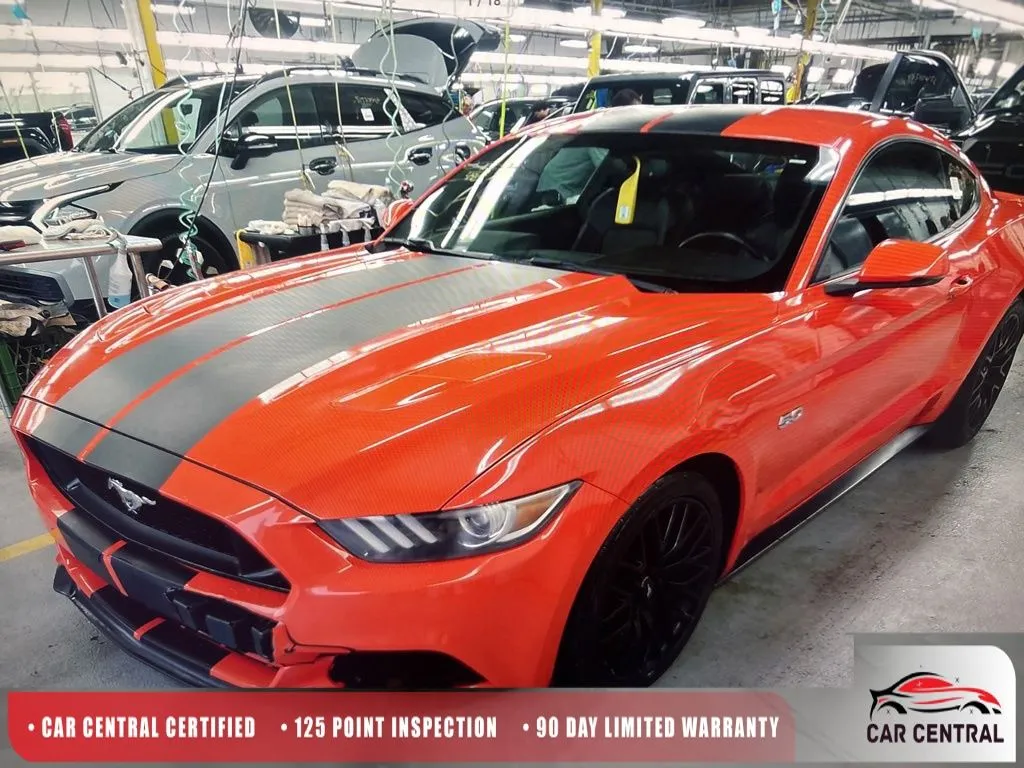 Orange 2016 Ford Mustang GT Premium for sale in Milford, CT