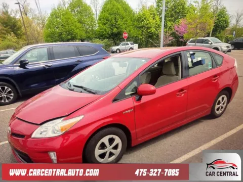 Red 2013 Toyota Prius Three for sale in Milford, CT